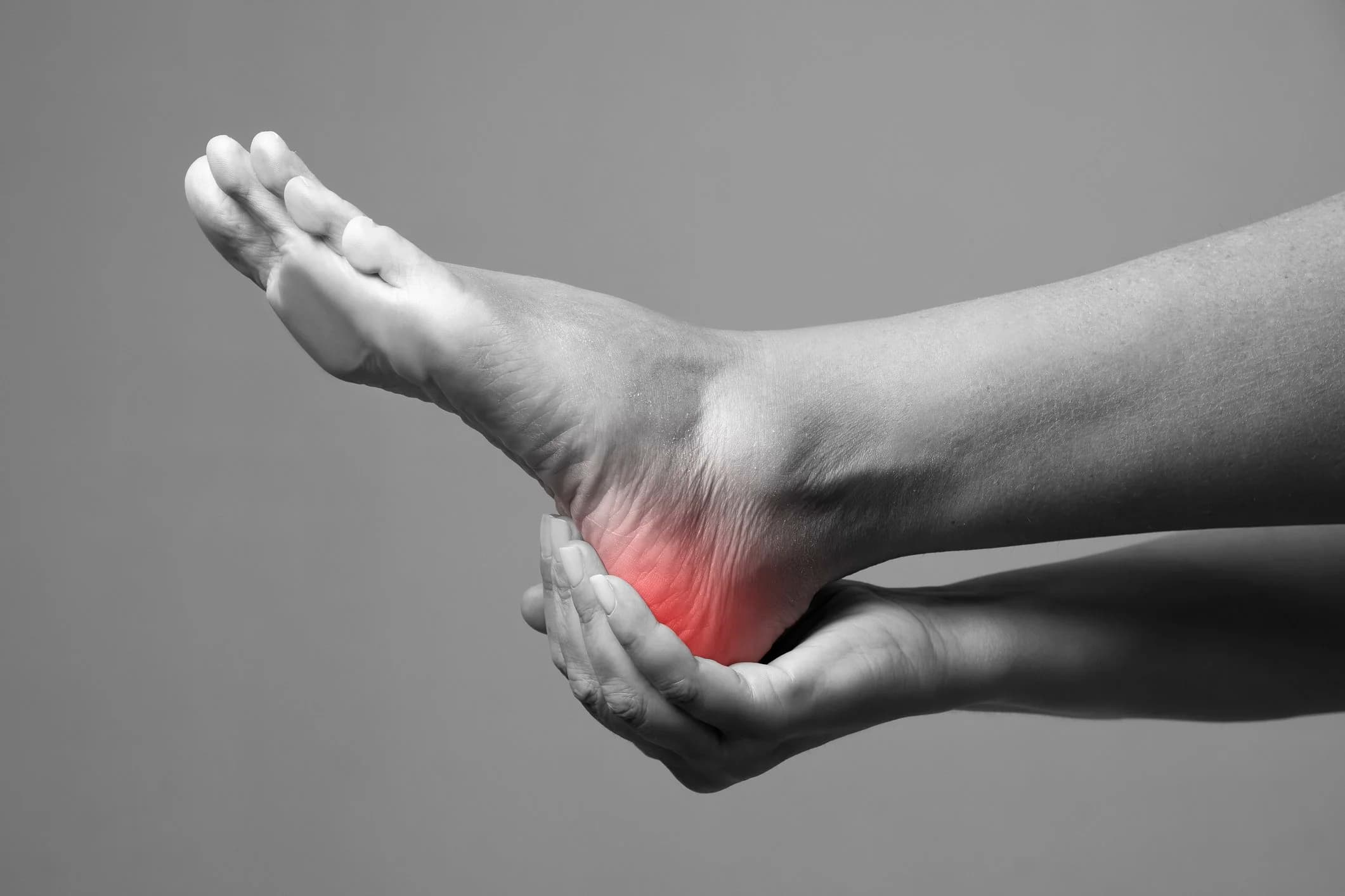Podiatry treatment in a calm modern clinic setting
